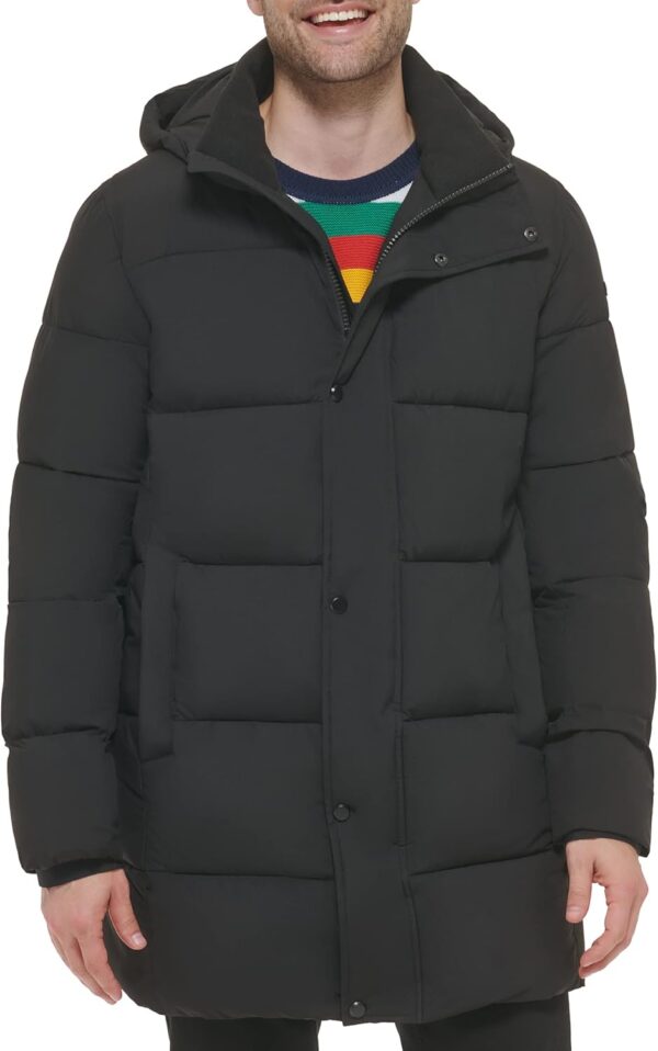 Mens Modern Outdoor Stretch Puffer Jacket