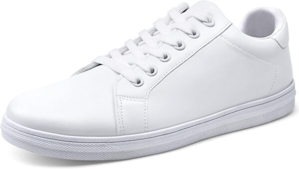 Men's Fashion Sneakers White Shoes for Men Casual Breathable Shoes